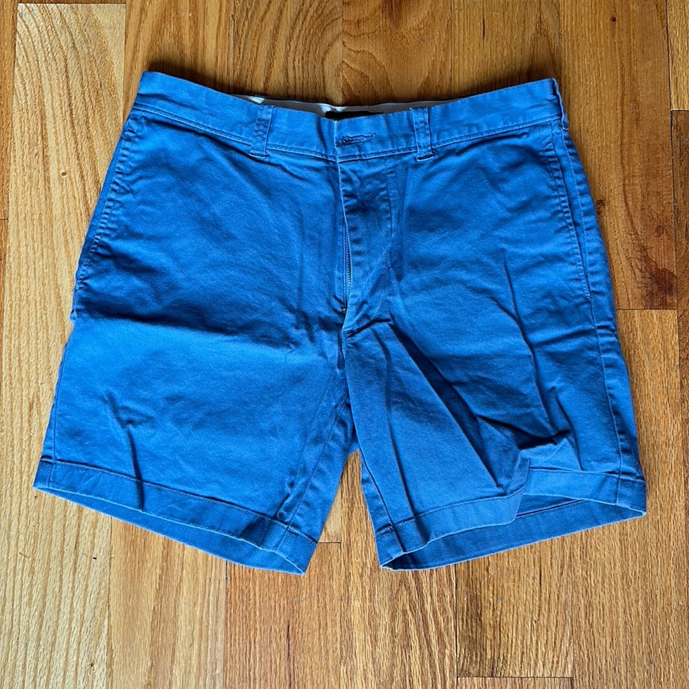Men’s JCREW Mercantile blue shorts